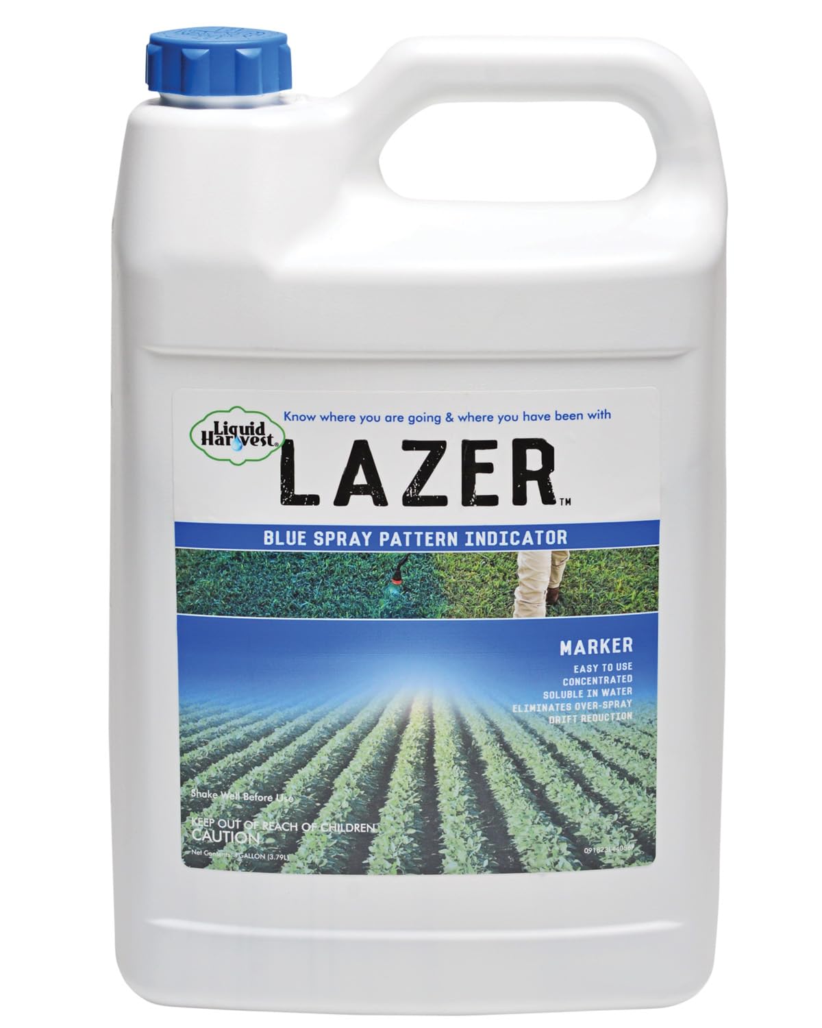 Amazon.com : Liquid Harvest Lazer Blue Concentrated Spray Pattern